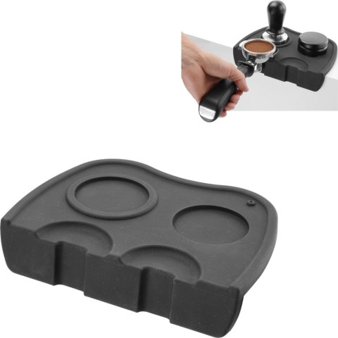 Mata podkładka na blat pod tamper ubijak do kawy - podwójna Hendi