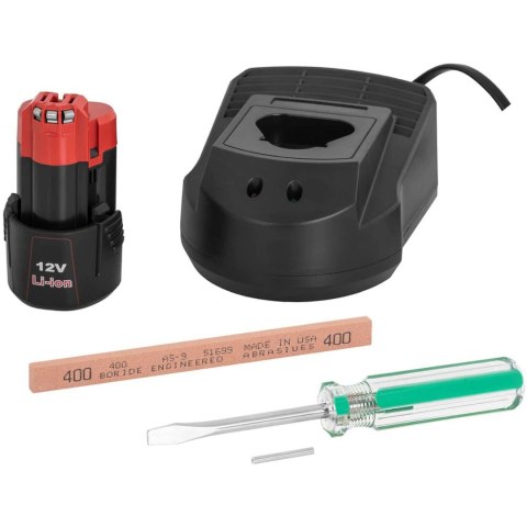 Nóż do kebaba elektryczny bezprzewodowy śr. 100 mm 3000 obr./min 80 W Royal Catering