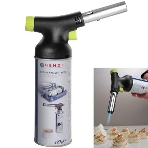 Palnik gazowy gastronomiczny szefa kuchni design by Robert Bronwasser z wkładem - Hendi 198254 Hendi