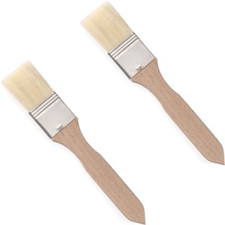 Pędzelek cukierniczy do smarowanai płaski 40x210mm ZESTAW 2szt. - HENDI 515327 Hendi