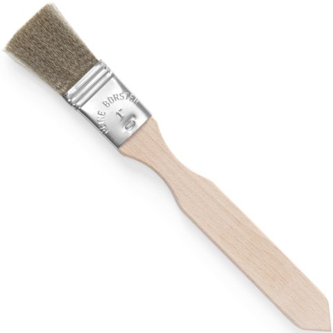 Pędzelek kuchenny do smarowania włosie druciane nierdzewne wąski 25x200mm - HENDI 515389 Hendi