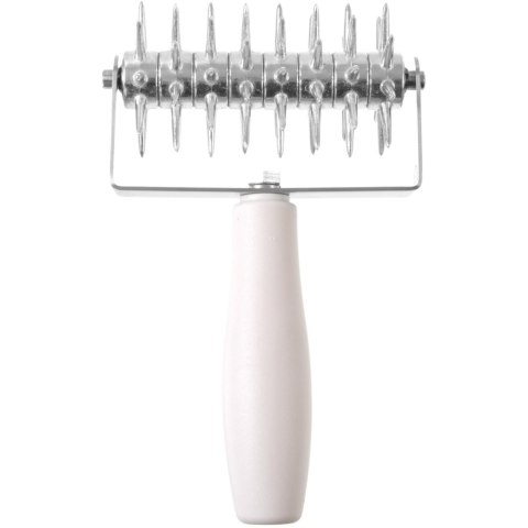 Rolka dziurkująca wałek do nakłuwania ciasta Profi Line STAL 140x210mm - HENDI 515143 Hendi