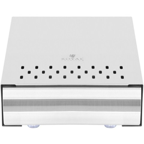 Szuflada na fusy kawy z belką do odbijania kolby ze stali nierdzewnej 5.7 l Royal Catering