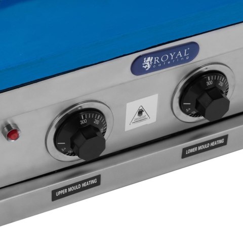 Waflownica maszyna do wypieku wafli rożków na lody 100-120 wafli / godz. 47 x 112 mm Royal Catering