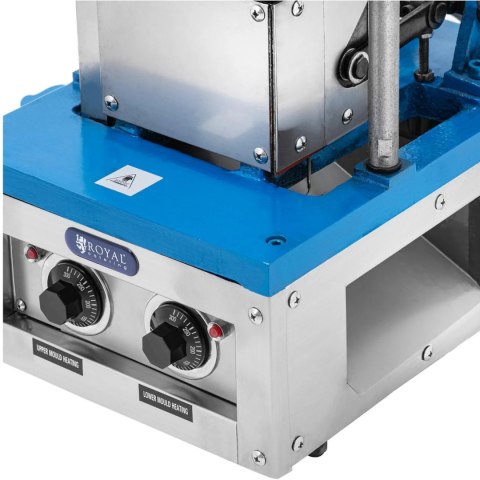 Waflownica maszyna do wypieku wafli rożków na lody 50 - 60 wafli / godz. 47 x 112 mm Royal Catering