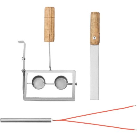 Waflownica maszyna do wypieku wafli rożków na lody 50 - 60 wafli / godz. 47 x 112 mm Royal Catering