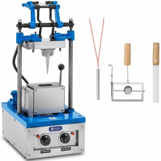 Waflownica maszyna do wypieku wafli rożków na lody 50 - 60 wafli / godz. 74 x 124 mm Royal Catering