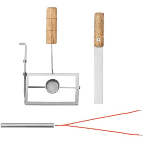 Waflownica maszyna do wypieku wafli rożków na lody 50 - 60 wafli / godz. 74 x 124 mm Royal Catering