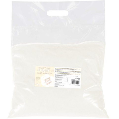 Cukier do automatu do waty cukrowej granulacja 0.8-1.2mm smak naturalny BIAŁY 5kg GSG24