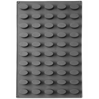 Forma silikonowa do pralin musów wypieków 570 x 375 mm - owal Hendi