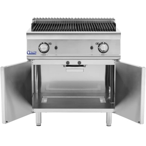 Grill lawowy na gaz propan / LPG / ziemny 2 x 8 kW 50-460 C Royal Catering