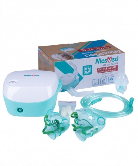 Inhalator pneumatyczno-tłokowy nebulizator kompresorowy MM-506 Szafir Mesmed