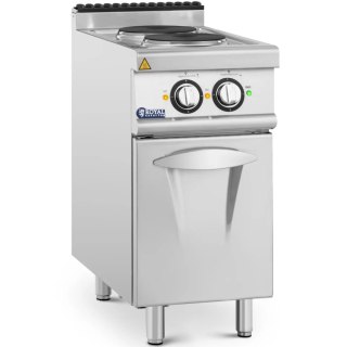 Kuchnia elektryczna wolnostojąca z szafką 2 pola grzewcze 5.2 kW 400 V Royal Catering