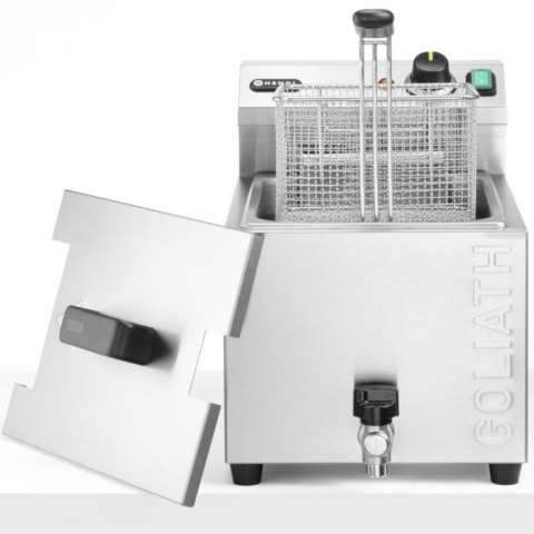 Najmocniejsza frytownica frytkownica z kranem HENDI GOLIATH 400V 10.2kW 10L Hendi