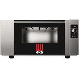 Piec piekarniczo cukierniczy z zaparowaniem 2 x 600 x 400 mm 400 V 5500 W Tecnoeka