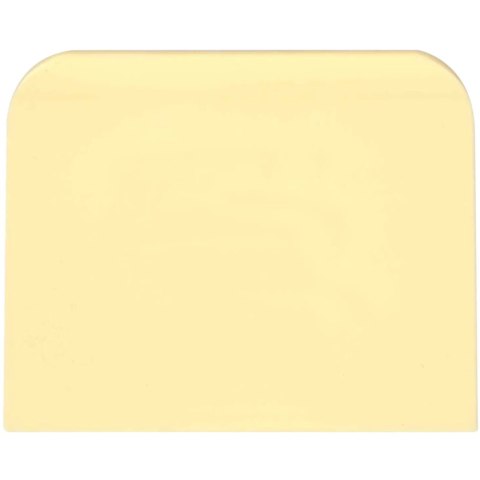 Skrobka do ciasta cukiernicza prostokątna 120 x 96 mm Hendi