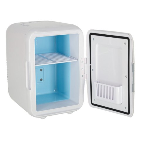 Lodówka turystyczna elektryczna samochodowa mini na jedzenie kosmetyki grzanie chłodzenie 2w1 4L biała Kik Sp. z o. o. Sp. k.