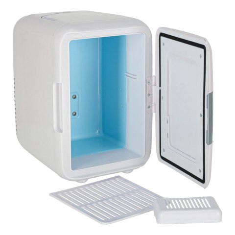 Lodówka turystyczna elektryczna samochodowa mini na jedzenie kosmetyki grzanie chłodzenie 2w1 4L biała Kik Sp. z o. o. Sp. k.