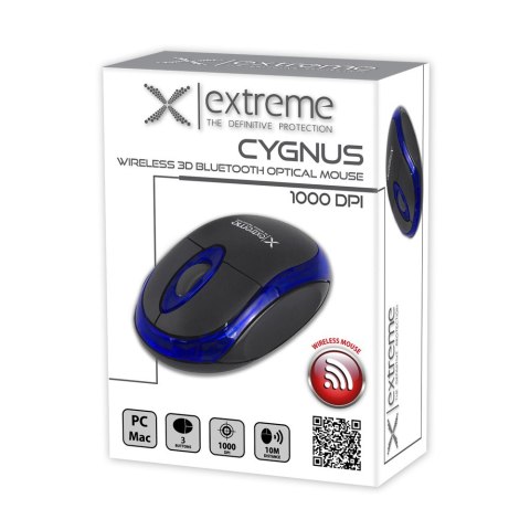 Mysz Cyngus Bluetooth 3D optyczna niebieska Esperanza