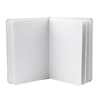 Notatnik Zeszyt Planner W Linie Liście Rośliny Gumka A5 80 Kartek LEAN