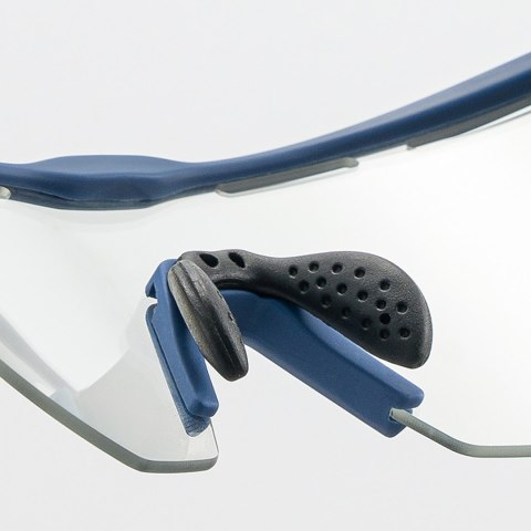 Okulary rowerowe polaryzacyjne z filtrem UV i wkładką korekcyjną - fioletowe ROCKBROS