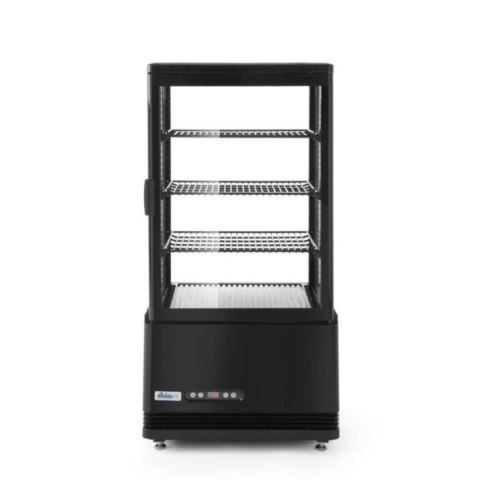 Witryna chłodnicza cukiernicza 3 półki 68L LED - czarna ARKTIC