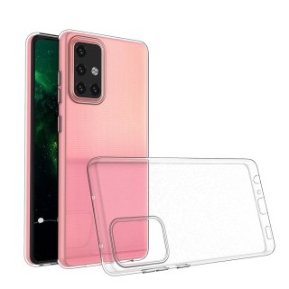Żelowy pokrowiec etui na Samsung Galaxy A72 4G Ultra Clear 0.5mm - przezroczysty HURTEL