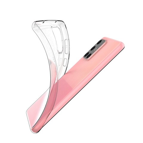 Żelowy pokrowiec etui na Samsung Galaxy A72 4G Ultra Clear 0.5mm - przezroczysty HURTEL