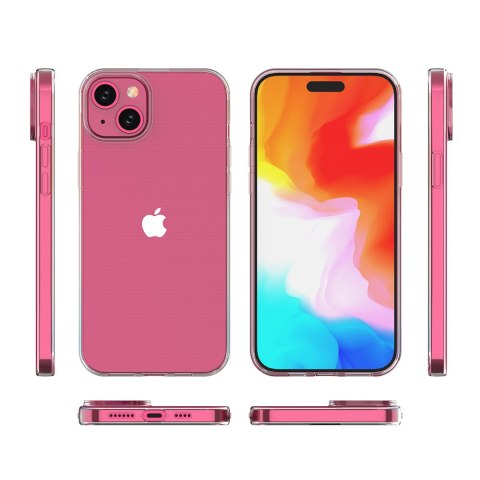 Etui case na iPhone 15 Plus Ultra Clear - przezroczyste HURTEL