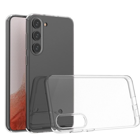 Etui cienki pokrowiec 0.5mm na Samsung Galaxy S23 - przezroczyste HURTEL