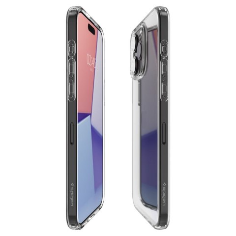 Etui na iPhone 15 Pro Liquid Crystal - przezroczyste SPIGEN