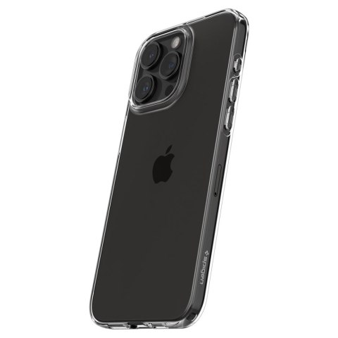 Etui na iPhone 15 Pro Max Liquid Crystal - przezroczyste SPIGEN