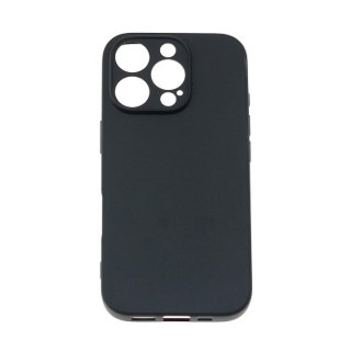 Etui pokrowiec na iPhone 16 Pro Soft Case - czarne HURTEL