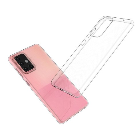 Żelowy pokrowiec etui Samsung Galaxy A73 Ultra Clear 0.5mm - przezroczysty HURTEL