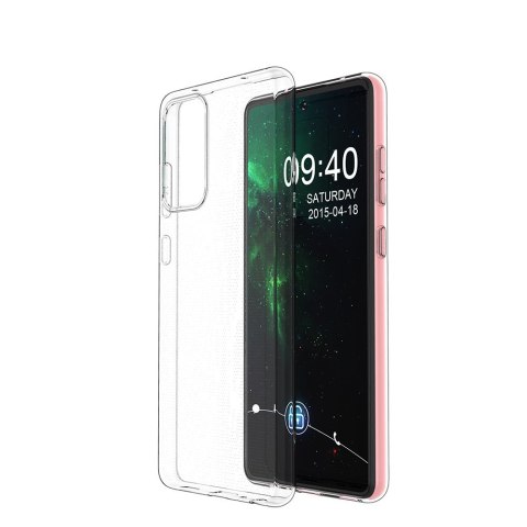 Żelowy pokrowiec etui Samsung Galaxy A73 Ultra Clear 0.5mm - przezroczysty HURTEL