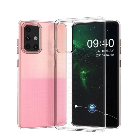 Żelowy pokrowiec etui Samsung Galaxy A73 Ultra Clear 0.5mm - przezroczysty HURTEL