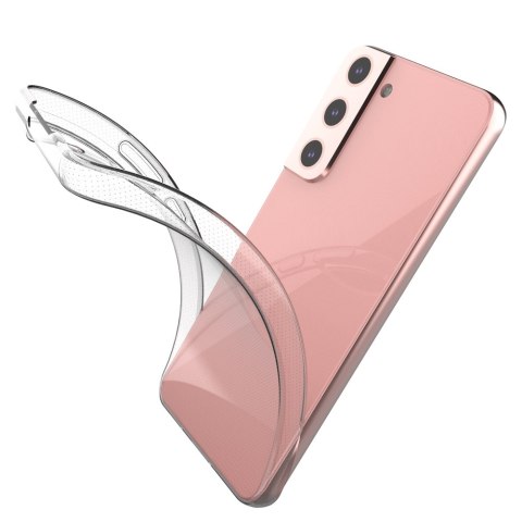 Żelowy pokrowiec etui do Samsung Galaxy S22+ Ultra Clear 0.5mm - przezroczysty HURTEL