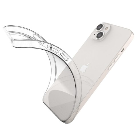Żelowy pokrowiec etui do iPhone 14 Plus Ultra Clear 0.5mm - przezroczysty HURTEL