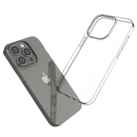 Żelowy pokrowiec etui do iPhone 14 Pro Ultra Clear 0.5mm - przezroczysty HURTEL
