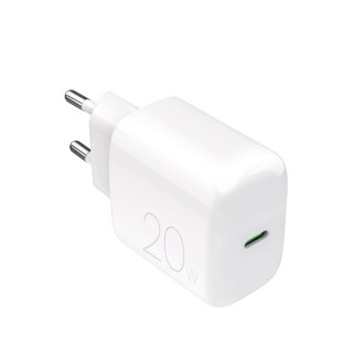Ładowarka sieciowa USB-C PROLITE 20W - biała PURO