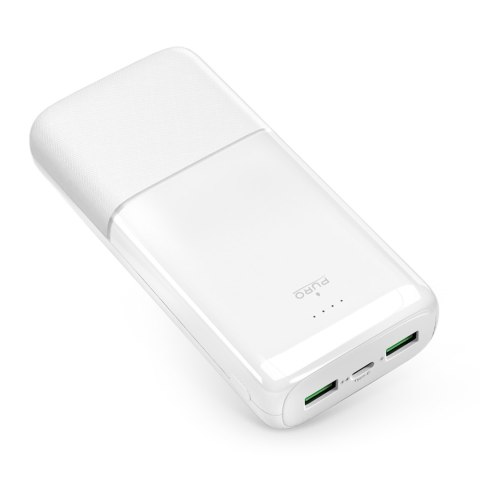 Powerbank 20000mAh USB-A USB-C PD AFC 22.5W - biały PURO