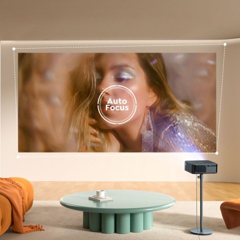 Projektor multimedialny FullHD 1080p LCD z głośnikami JBL i subwooferem WiFi BT K2s Pro - czarny Yaber