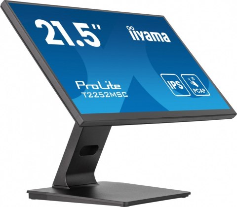 Monitor 22 cale T2252MSC-B2AG 10 PKT. POJ,IPS,HDMI,DP,2x1W,7H,2xUSB, AG-(Anti Glare) IIYAMA