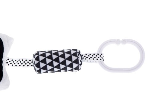 Grzechotka zawieszka sensoryczna kontrastowa sowa Kik Sp. z o. o. Sp. k.