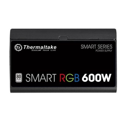 Smart 600W RGB (80+ 230V EU, 2xPEG, 120mm, Single Rail) Thermaltake