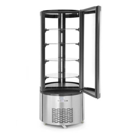 Witryna chłodnicza cukiernicza okrągła 4 półki LED 360L ARKTIC