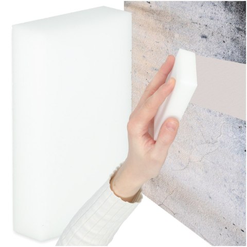 Magiczna gąbka z melaminy do czyszczenia plam zabrudzeń bez chemii wielofunkcyjna Kik Sp. z o. o. Sp. k.