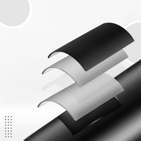 Bidon rowerowy butelka termiczna na napoje stal nierdzewna 530ml - czarny ROCKBROS