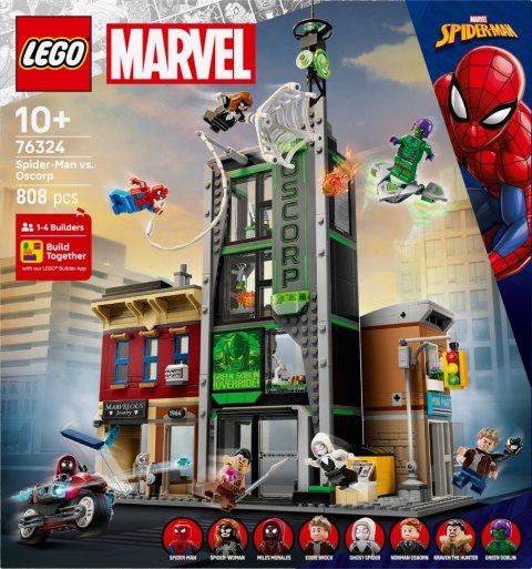 Klocki Super Heroes 76324 Spider-Man i Oscorp LEGO