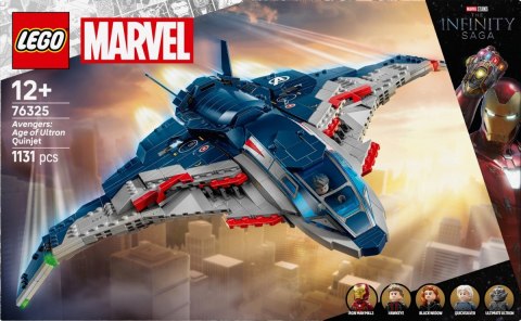Klocki Super Heroes 76325 Avengers Czas Ultrona Quinjet LEGO